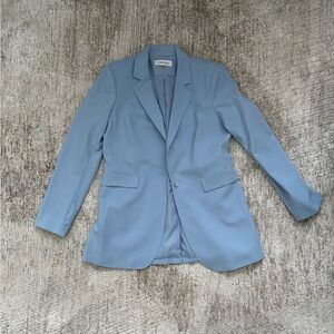 Calvin Klein Women's Light Blue Blazer